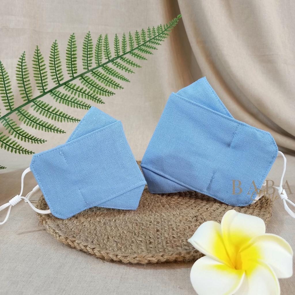 Combo Khẩu Trang Mẹ&amp;Bé Vải Linen Cotton