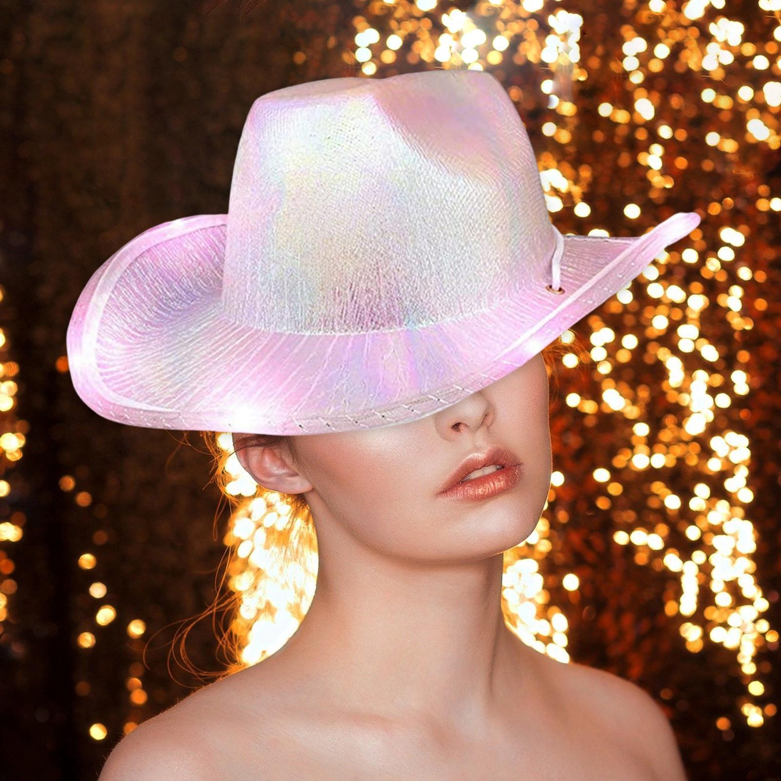 Novelty Cowgirl Hat Comfortable Elegant Cowboy Hat for Festival Dress up