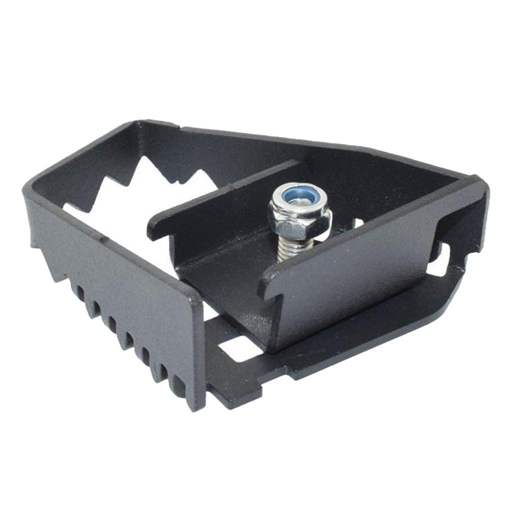 Rear Foot Brake Lever Pedal Extension Peg Pad Extender for F650GS Black