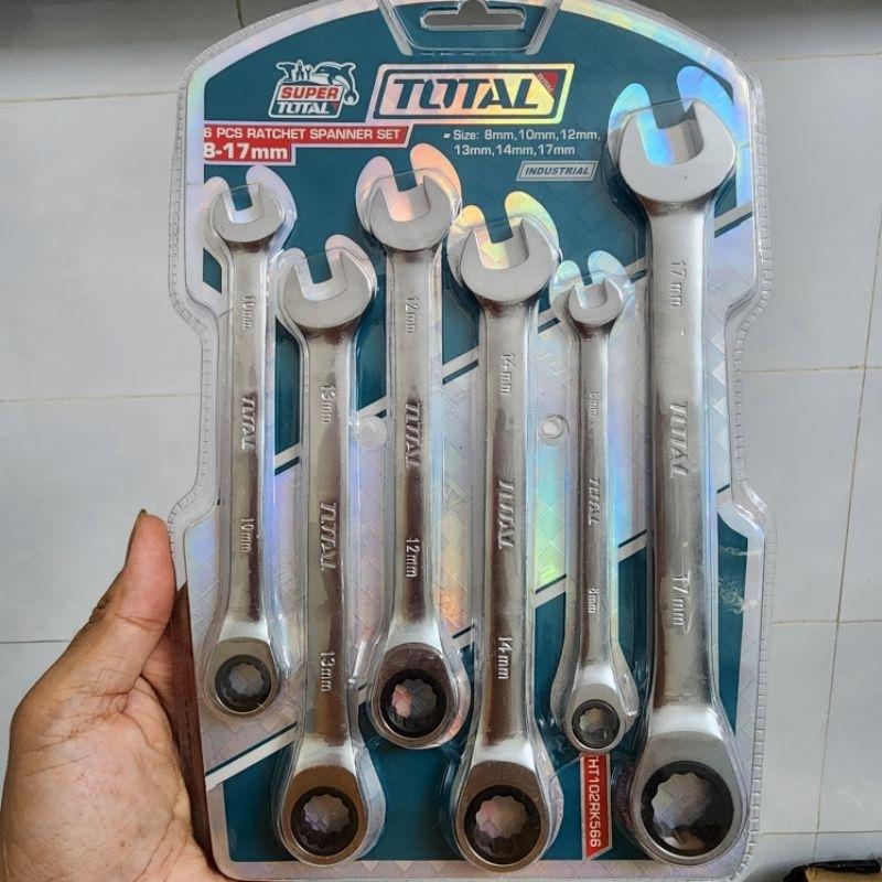 BỘ 6 CỜ LÊ MIỆNG VÒNG 2 CHIỀU TOTAL THT102RK566 - HÀNG CHÍNH HÃNG
