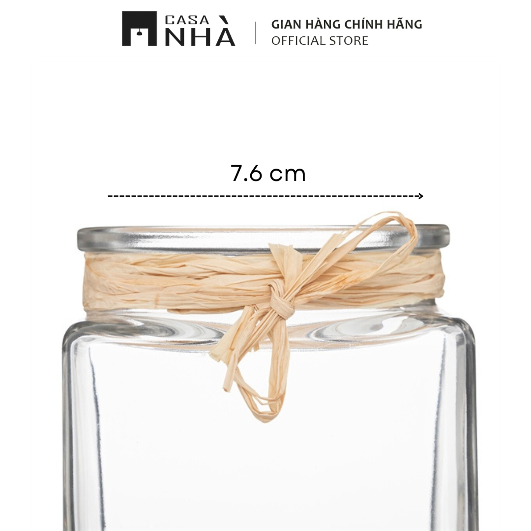 Bình Hoa Thủy Tinh - Phong Cách Đơn Giản/ Mộc Mạc - Trang Trí Nội Thất/ Nhà Cửa
