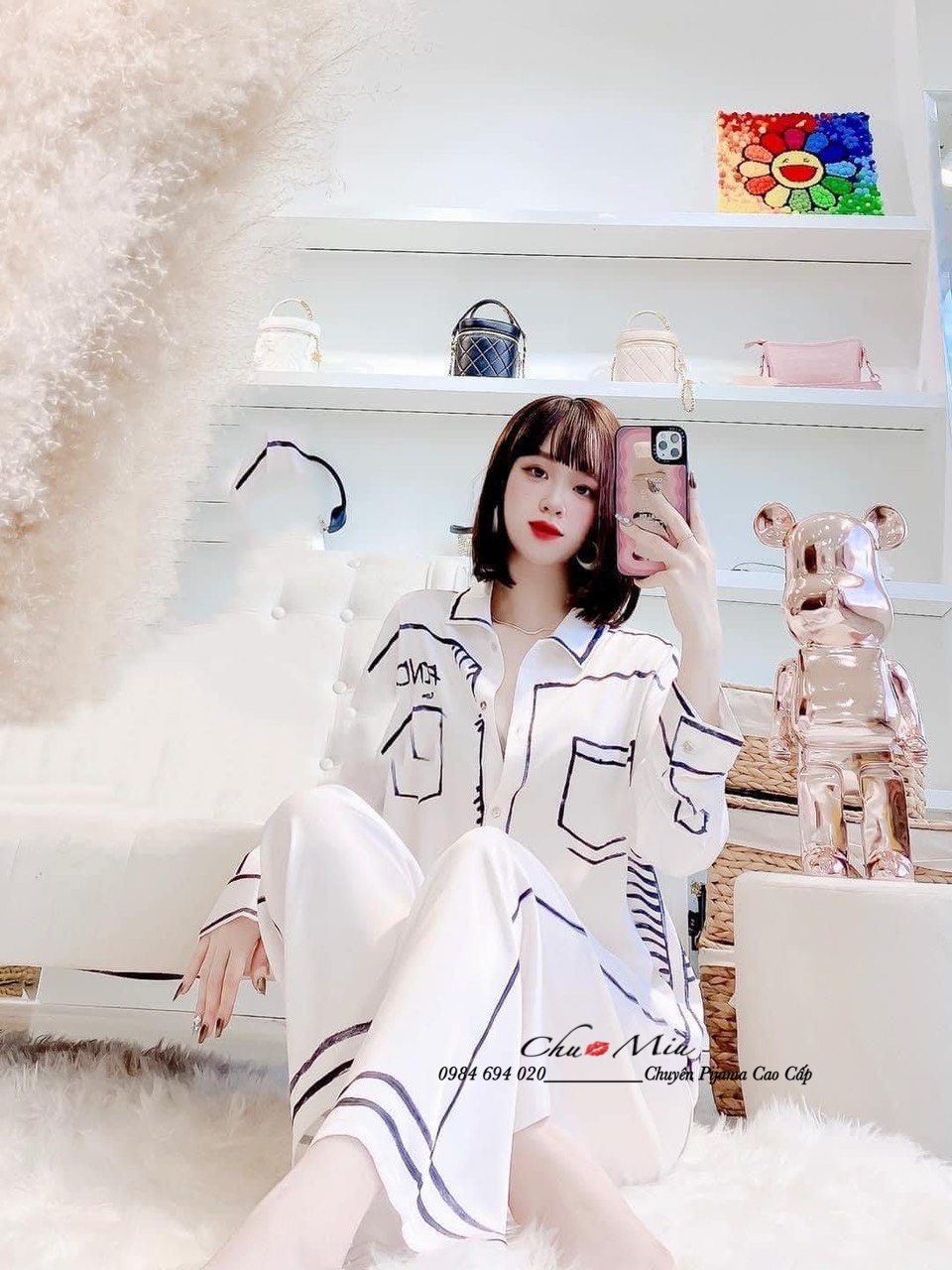 Bộ pijama thiết kế sang chảnh