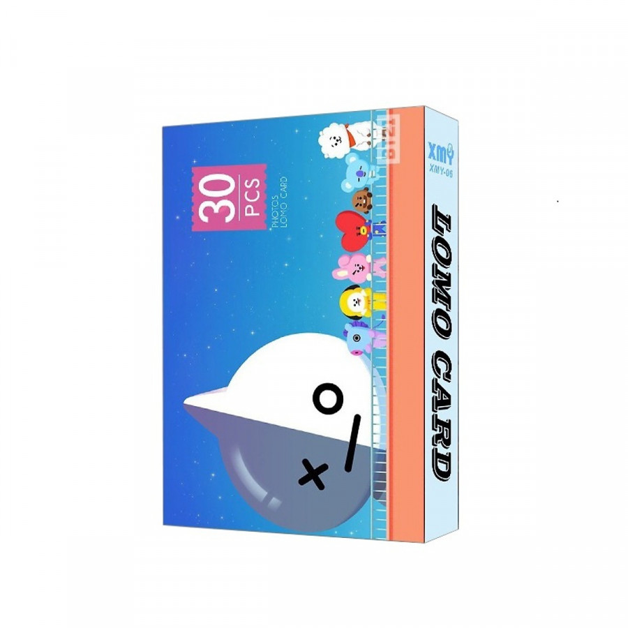 Bộ Lomo card hộp ảnh BTS thiết kế độc đáo