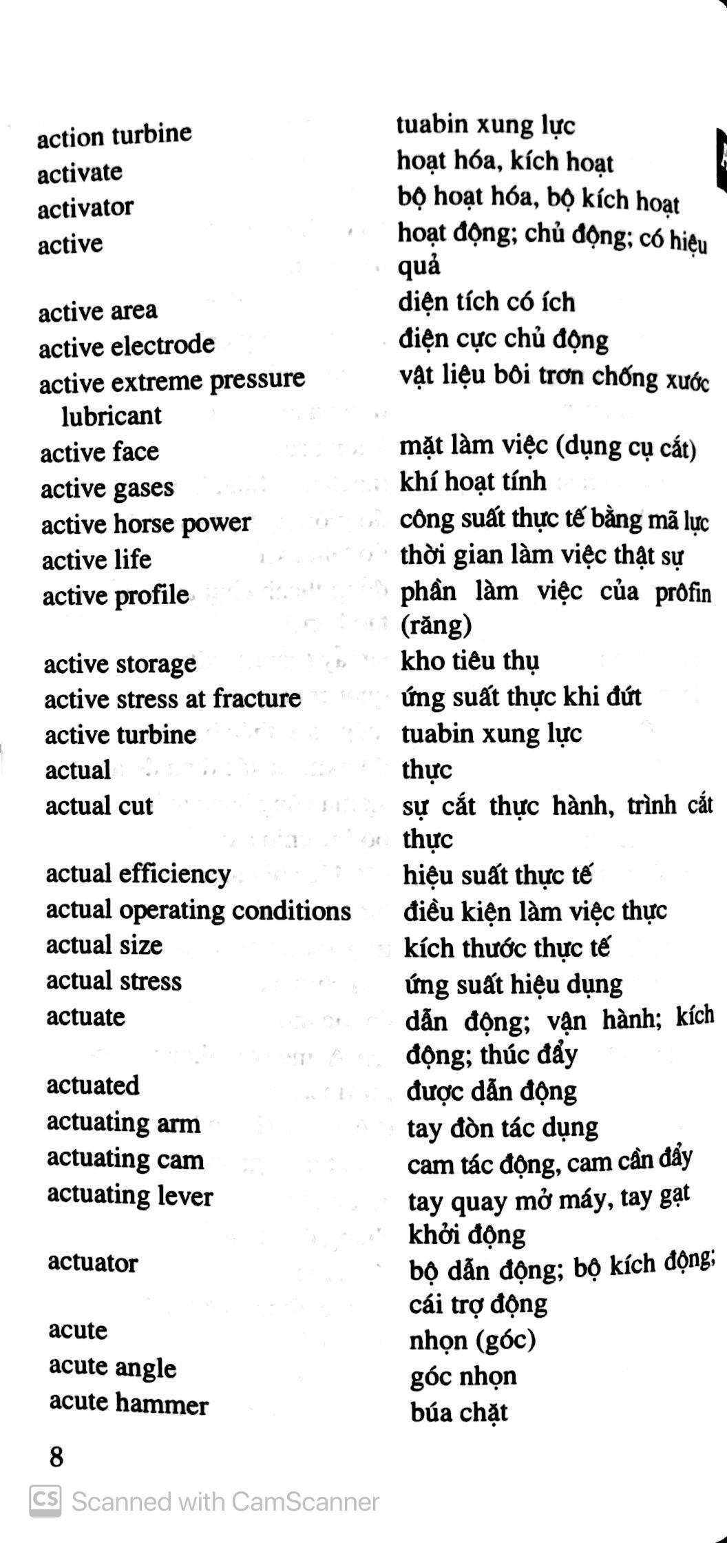 Từ Điển Cơ Khí Và Công Trình Anh -Việt 40.000 Từ - ảnh 16