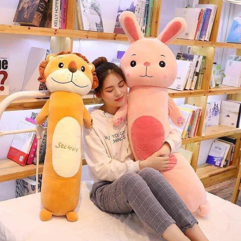 Gối ôm thú Thỏ - Sư Tử - Ếch - Khỉ