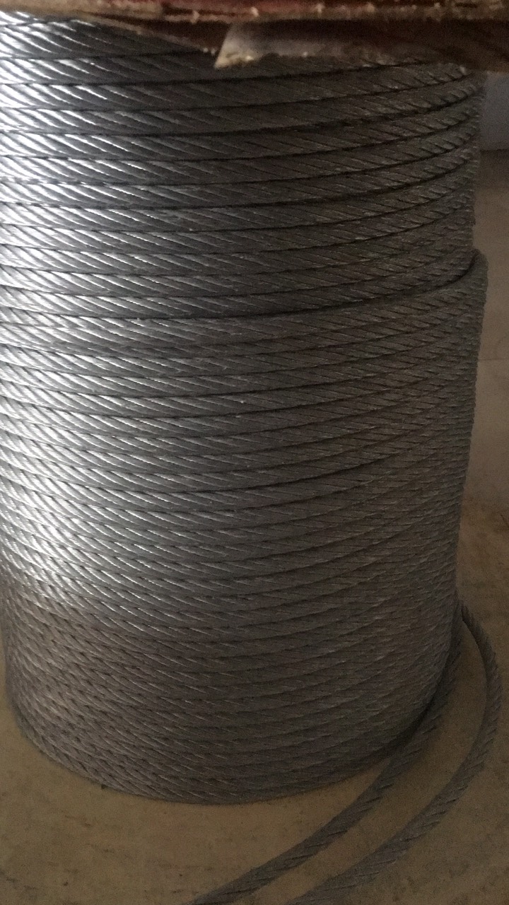 Dây cáp mạ phi 4x95m. tặng 40 khóa cáp,5 tăng đơ, dây cáp mạ kẽm, cáp thép mạ kẽ cáp thép giá sỉ