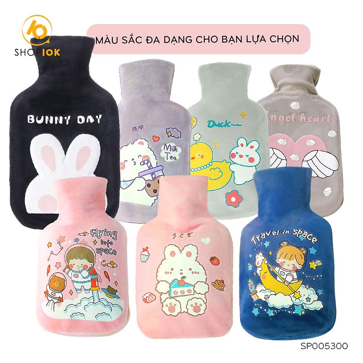 Túi chườm ấm giảm đau bụng ngày đèn đỏ, túi giữ nhiệt cho nữ dung tích 1000ml - SP005300