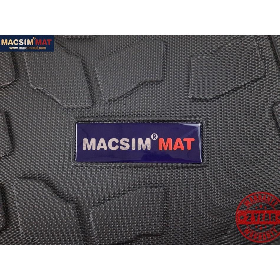 Thảm lót cốp xe ô tô Cadillac XT5 2016-đến nay nhãn hiệu Macsim chất liệu TPV cao cấp màu đen(D0142)