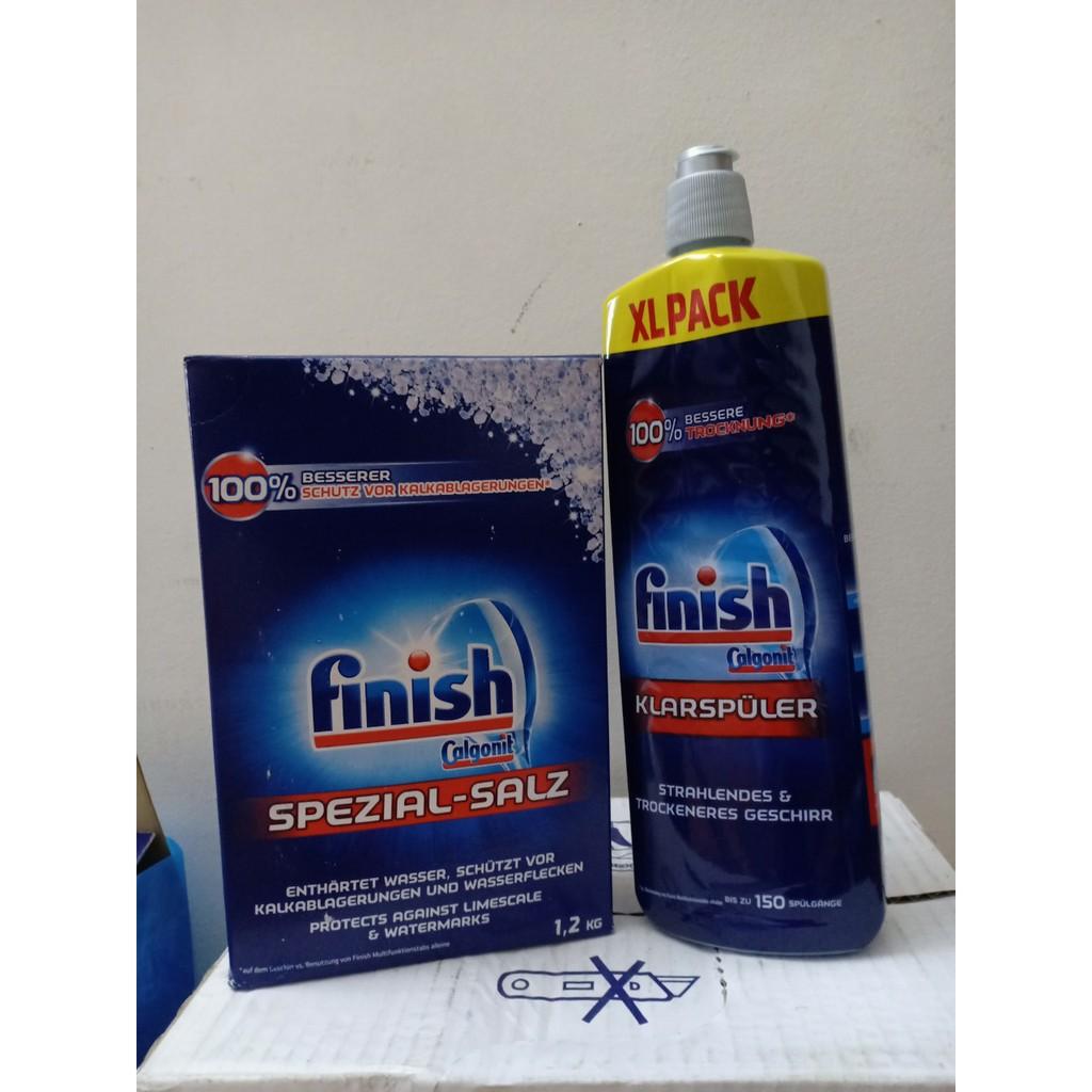 Muối Rửa Finish Special Salt mới nhất 2021. Tặng viên Finish Nhật