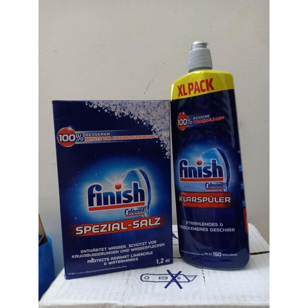 Nước Rửa bát Finish Klarspuler+ (400 ml) nhập khẩu Đức