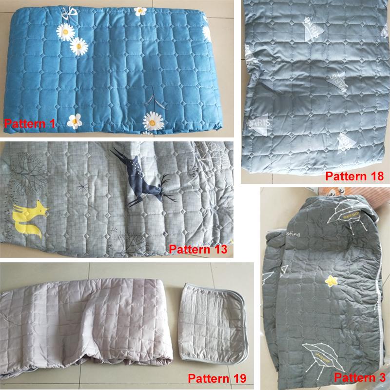 Thân Thiện Với Làn Da Mền Chần Gòn Trang Bị Giường Mềm Mại Thoáng Khí Giường Nệm Bảo Vệ Thoải Mái Giường Bộ Chăn Ra Gối
