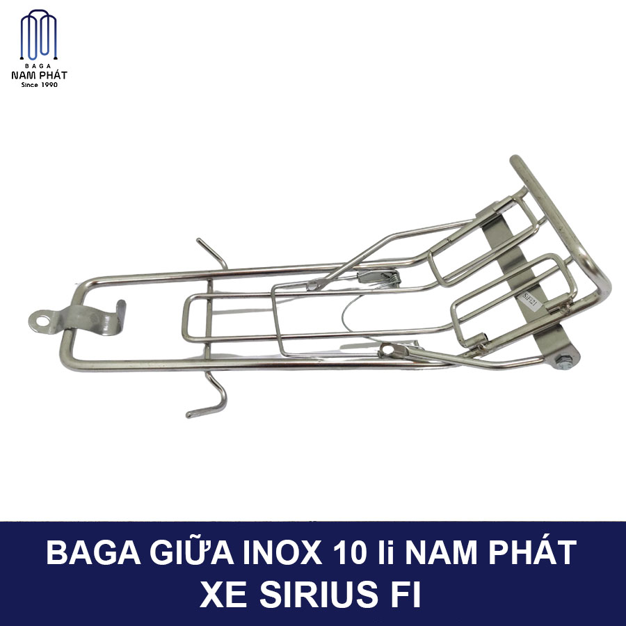 Baga giữa inox 10 li Sirius FI Inox / 7 Màu  Nam Phát