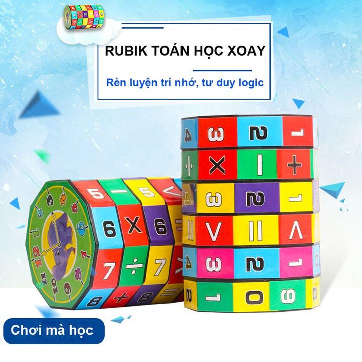 ĐỒ CHƠI RUBIK TOÁN HỌC XOAY RÈN LUYỆN TRÍ NHỚ