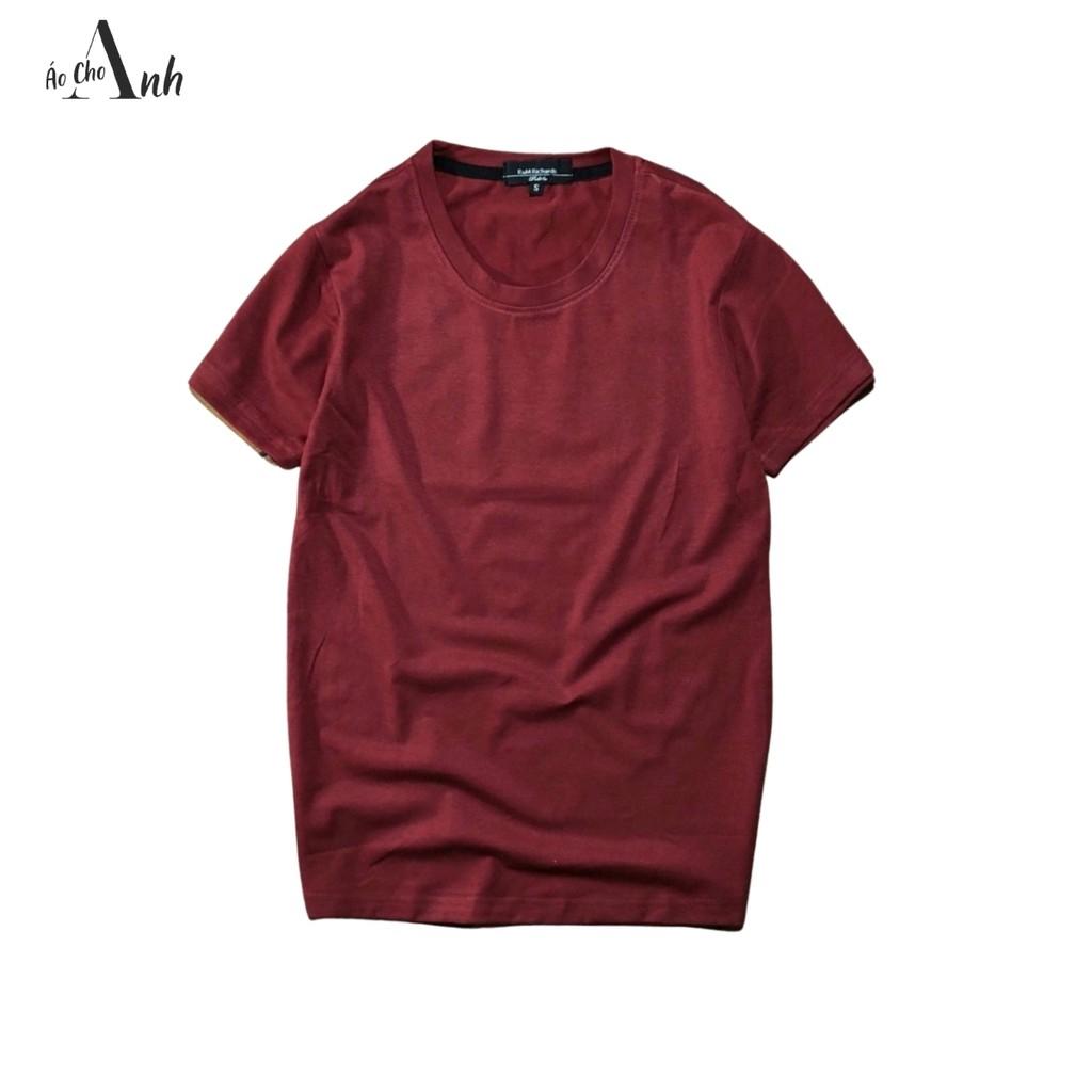 Áo thun nam cổ tròn tay ngắn trơn nhiều màu ACA - A106 Áo Unisex From rộng dưới 70kg phong cách Ulzzang