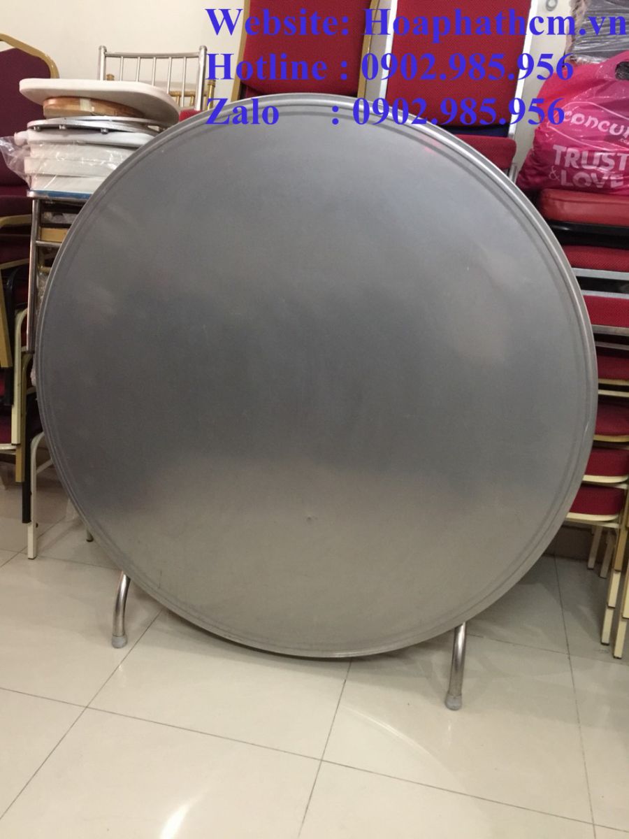 BÀN TRÒN INOX 10 NGƯỜI