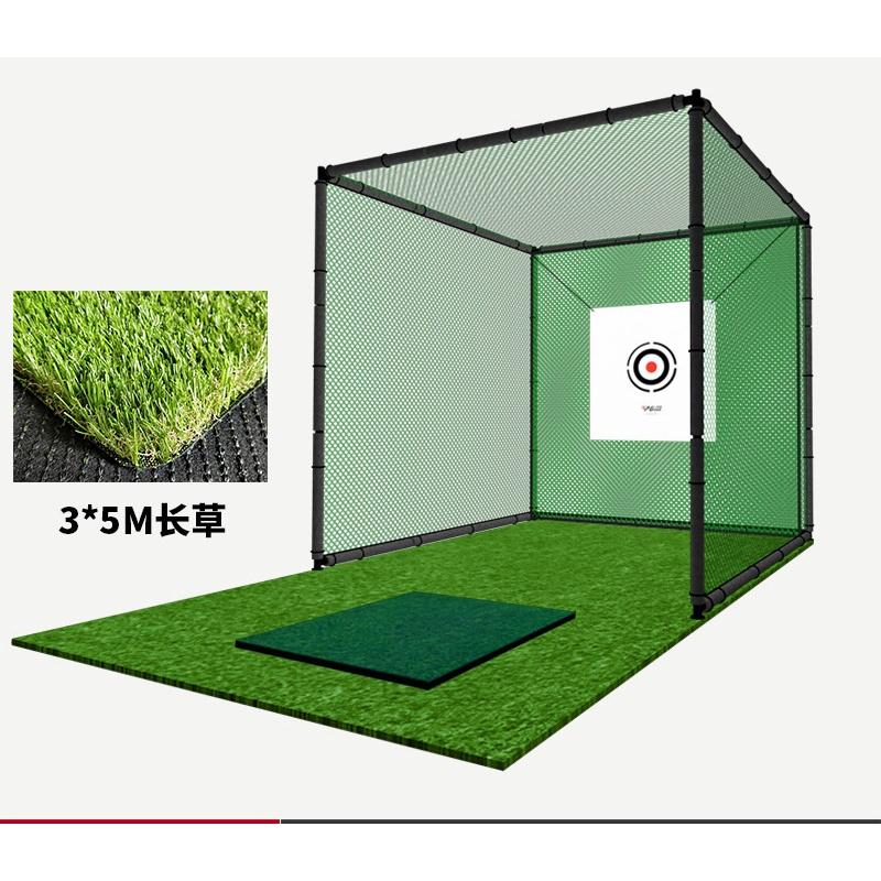 Khung lưới tập golf lồng tập PGM trong nhà hoặc ngoài trời innox tiện lợi 3x3x3m - Hàng Chính Hãng