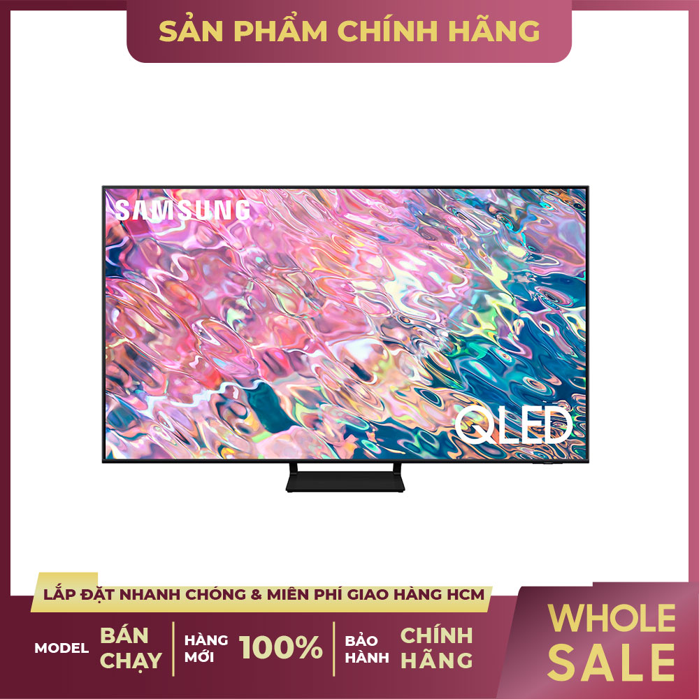Smart Tivi QLED Samsung 4K 85 inch QA85Q60BA - Model 2022