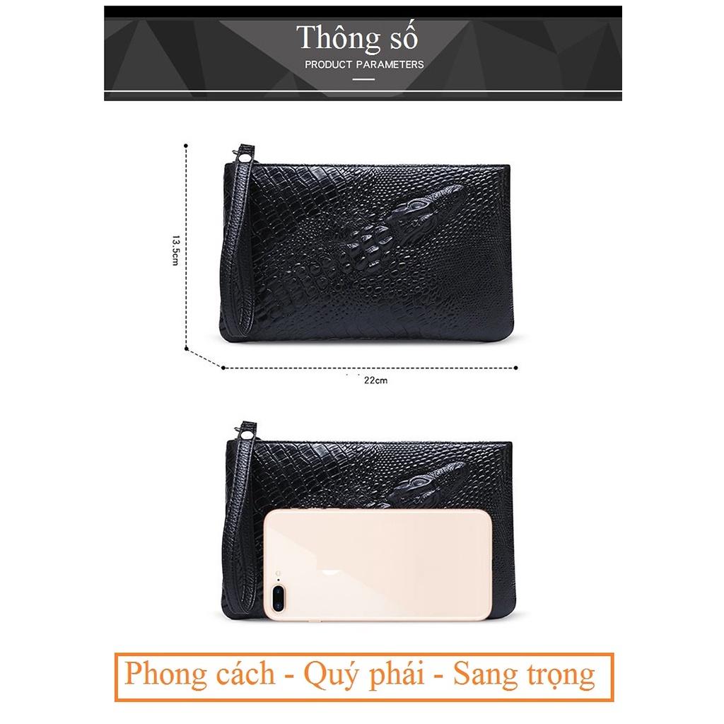 Ví nam cao cấp nhiều ngăn da PU 1712