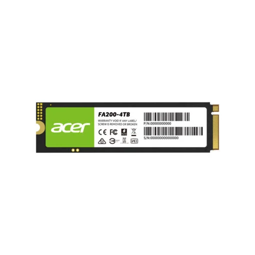 Ổ cứng gắn trong SSD Acer FA200 M.2 NVMe 2.0 PCIe 4.0 tương thích Laptop, PC, PS5 - Bảo hành 5 năm Hàng chính hãng
