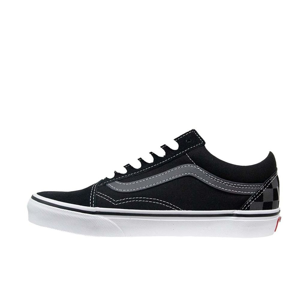 Giày Vans Old Skool Logo Check Black - VN0005UFCJI