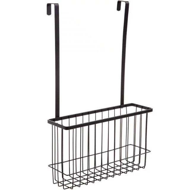 Kệ đựng gia vị,kệ đựng đồ cài cánh tủ i nốc sơn tĩnh điện màu đen cao cấp