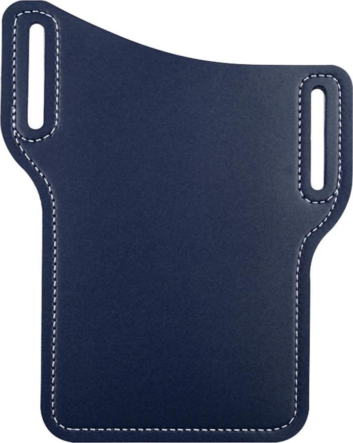 Men Waist Phone Bag PU Loop Holster Pouchs Belt Multipurpose Carrying Case