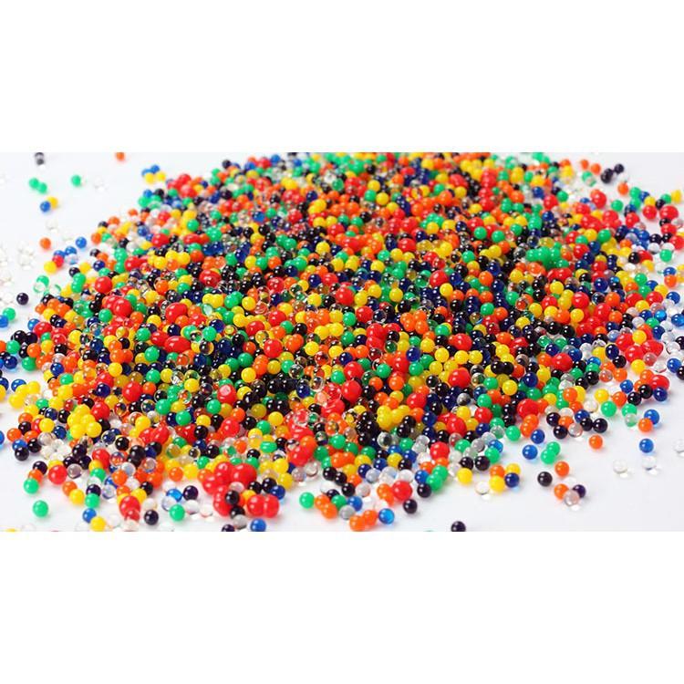 gói 1kg hạt nở nhiều màu- nguyên liệu làm slime