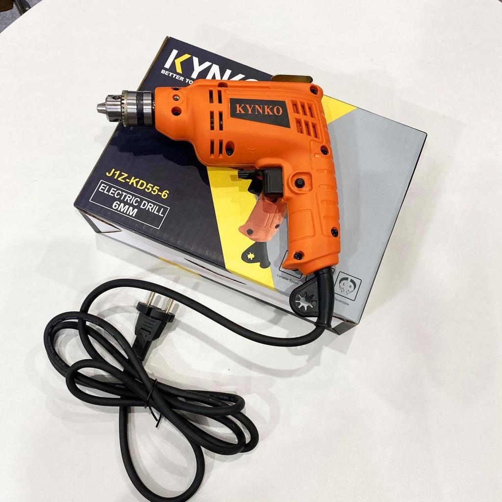 Máy khoan điện cầm tay chính hãng Kynko đầu 6mm J1Z-KD55-6 giá tốt