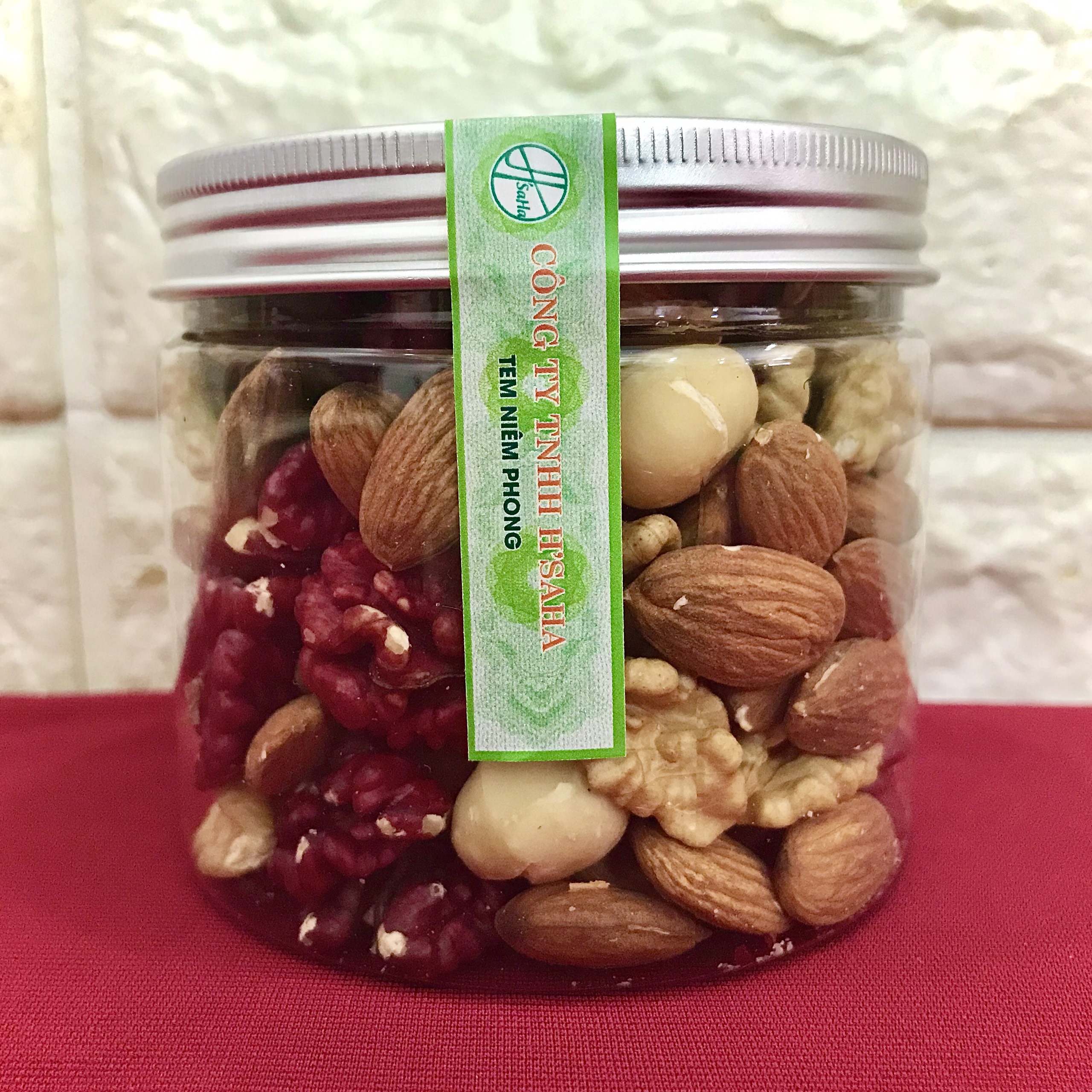 Mix Hỗn Hợp Hạt Dinh Dưỡng Thập Cẩm HSaHa - 4 Loại Tách Vỏ - Hộp 250g