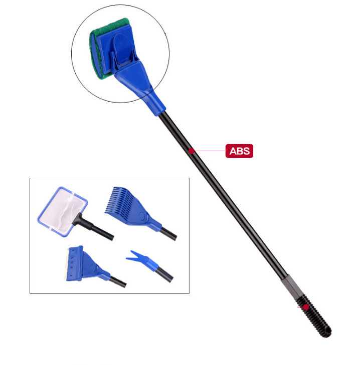 Bộ dụng cụ 5 trong 1 vệ sinh bể cá, bể thủy sinh