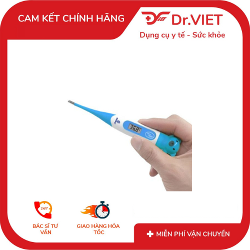 Nhiệt kế điện tử đầu mềm Chido KFT-03