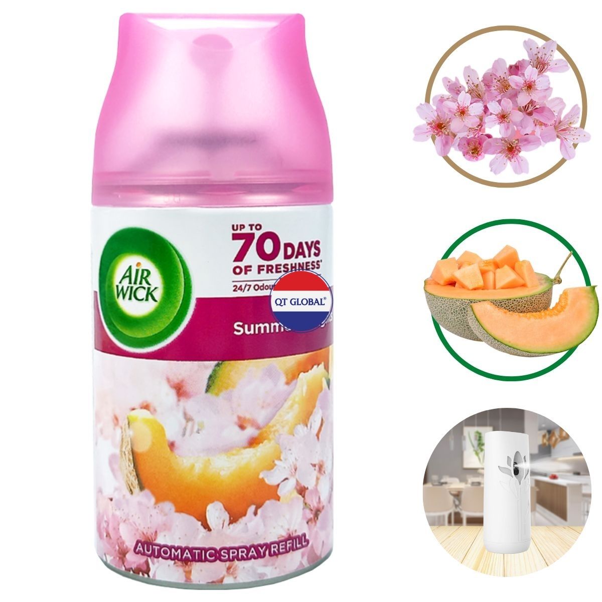 Combo 2 Bình xịt thơm phòng Air.Wick 250ml