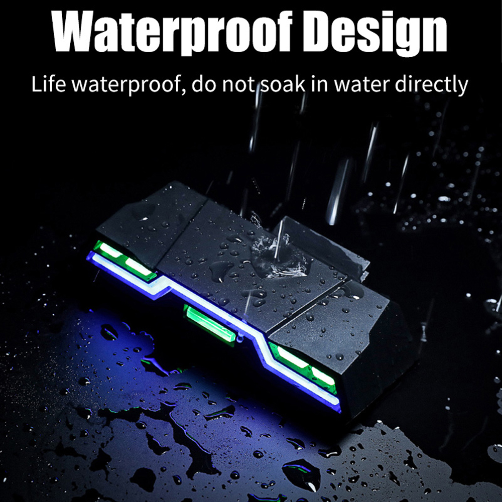 Đèn hậu xe đạp siêu sáng với LED 85LM, bằng chất liệu ABS không thấm nước, sạc USB