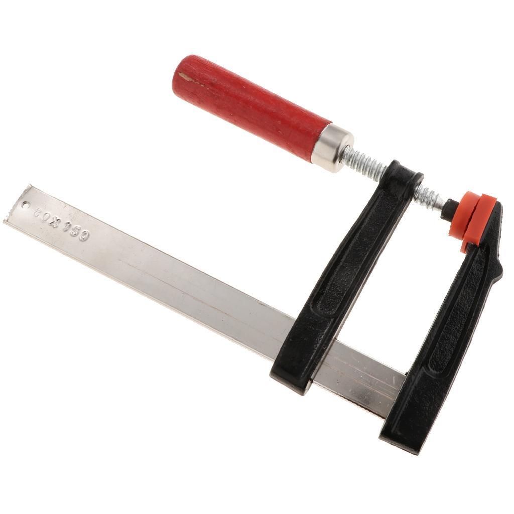 General Purpose F Clamp For Woodworking High Strength Hand Tool 5 Size