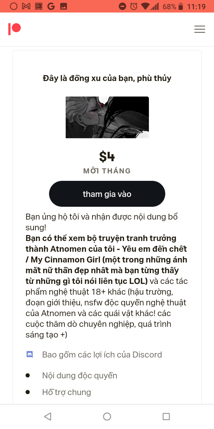 [18+] chim hoàng yến bé nhỏ của hades chapter 0 6
