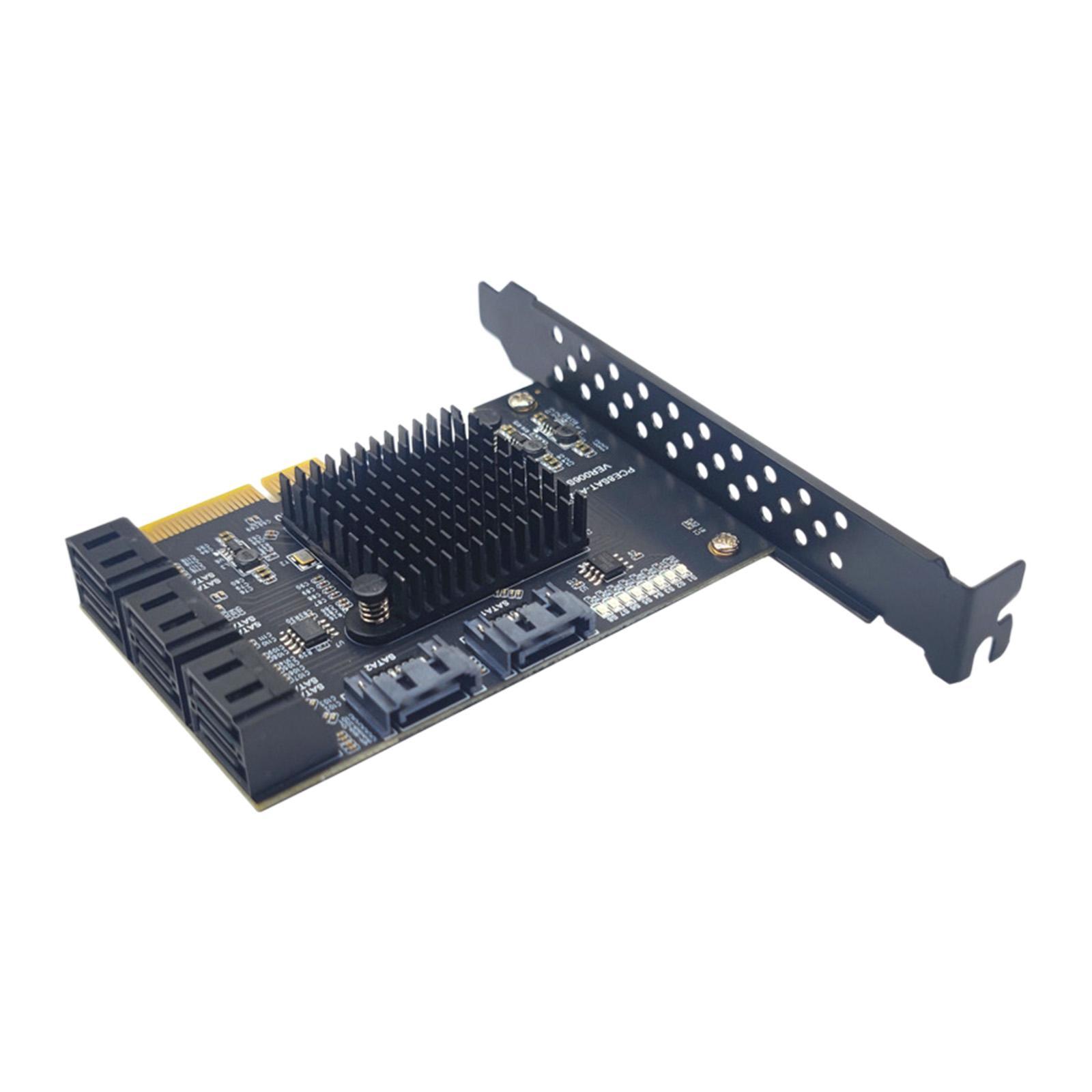 SATA3.0 Expansion Card Replacement Accessory PCB 4x 8x 16x Interface for SSD