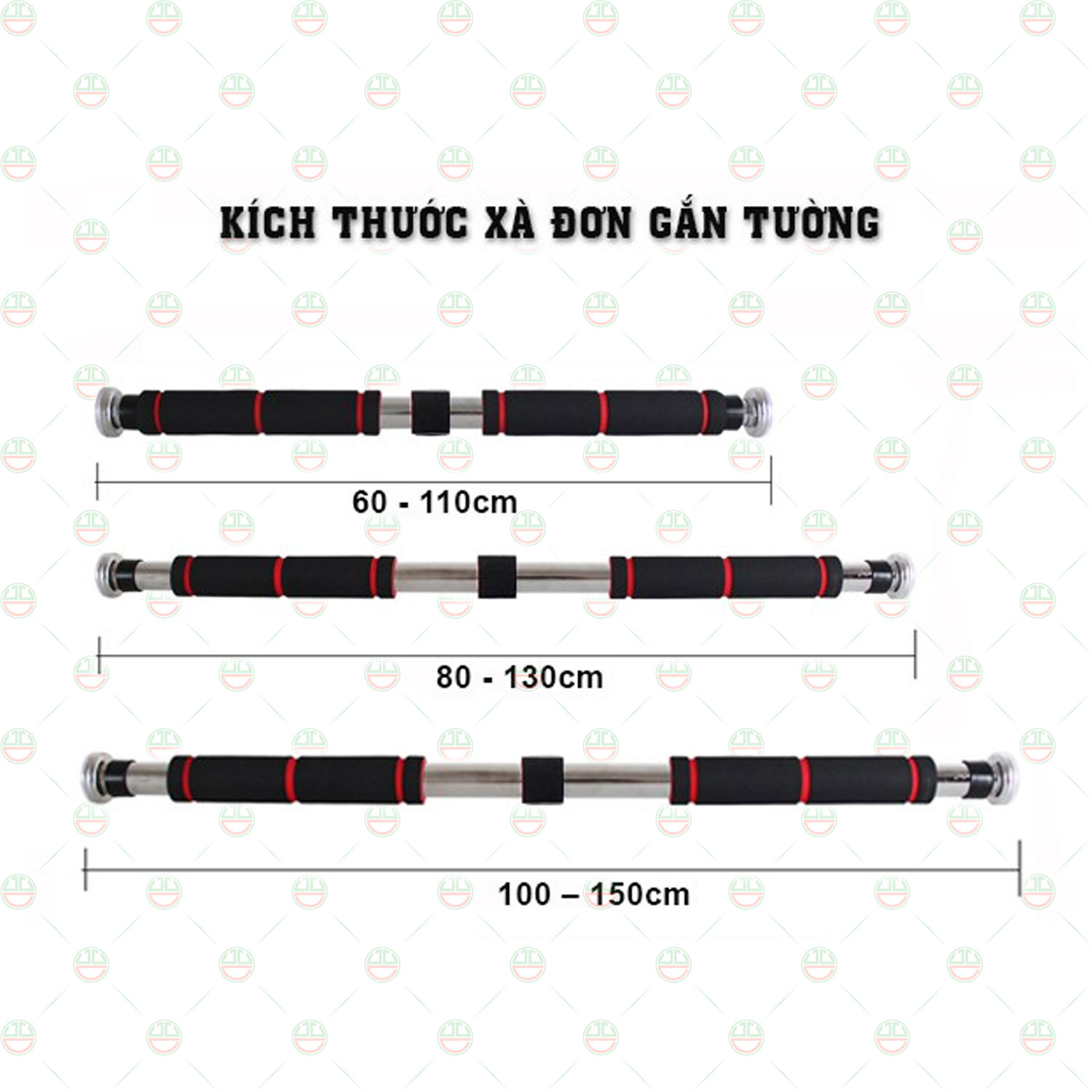 [Chắc Chắn] Thanh Tập Xà Đơn KhoNCC Hàng Chính Hãng Treo Gắn Tường Phù Hợp Các Loại Khung Cửa - Tập Luyện Bất Kỳ Sức Khỏe Dồi Dào - KDHS-467-XDTT