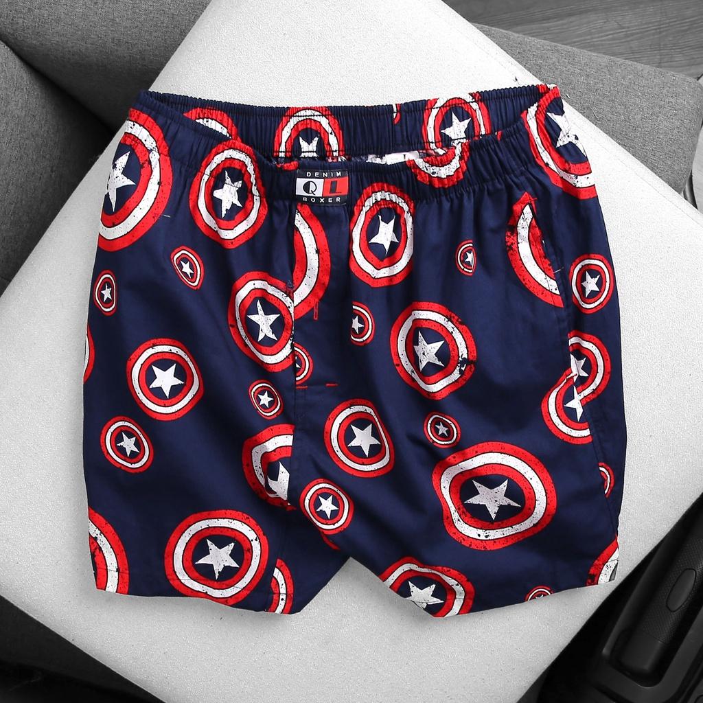 (Size từ 78 đến 88kg) Quần short đùi nam, mặc nhà, mặc ngủ bigsize Zica CRT 04 chất vải cotton mềm mịn