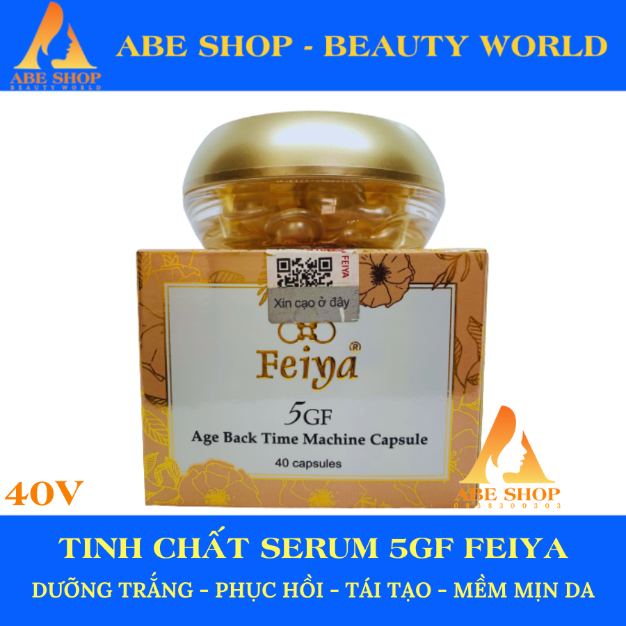 SERUM FEIYA - DẠNG VIÊN NANG TINH DẦU 5GF GIÚP SĂN CHẮC THẢI ĐỘC