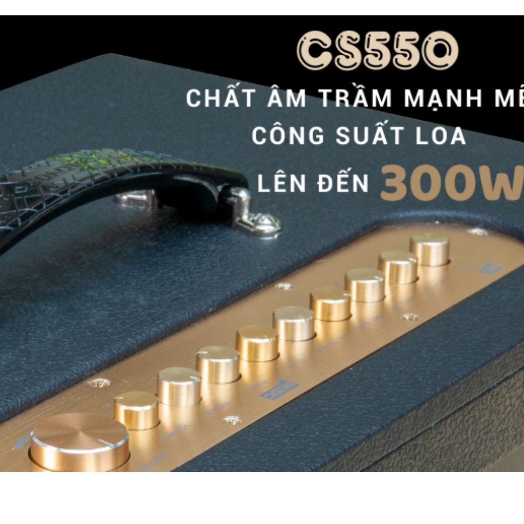 Dàn âm thanh di động Acnos CS550 - Hàng Chính Hãng