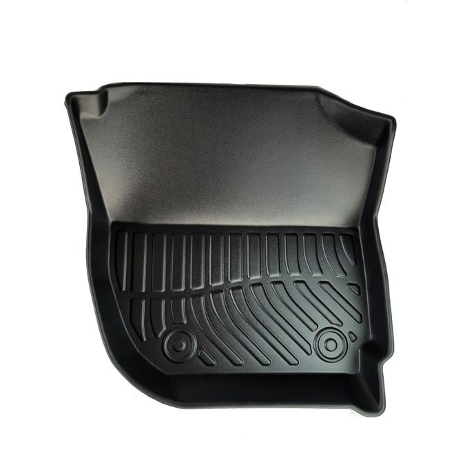 Thảm lót sàn xe ô tô Honda HRV 2016-nay Nhãn hiệu Macsim chất liệu nhựa TPV cao cấp màu đen
