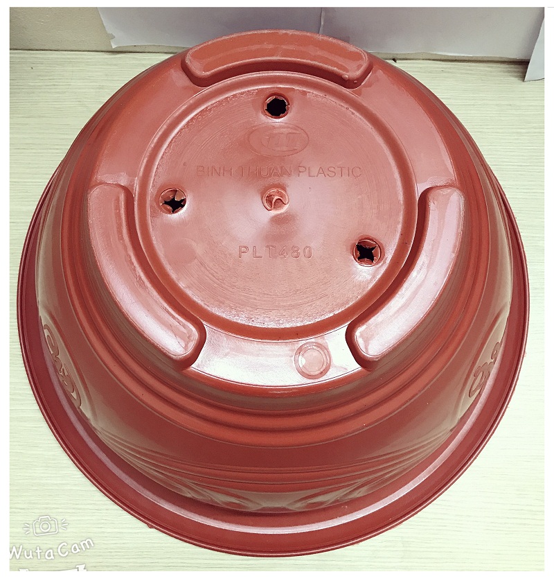 2 Chậu Nhựa Trồng Hoa, Cây Cảnh PLT 480
