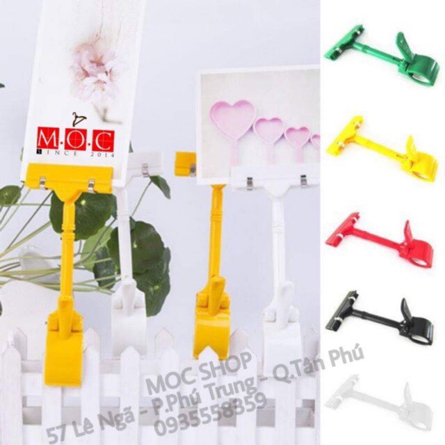 Kẹp bảng giá-bảng tên-kẹp bảng sale Combo 5 cái