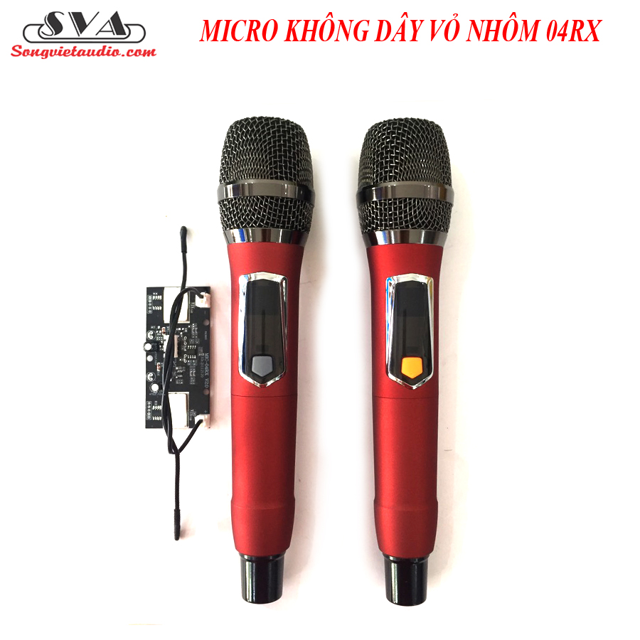 MICRO KHÔNG DÂY LOA KÉO 04RX - CẶP