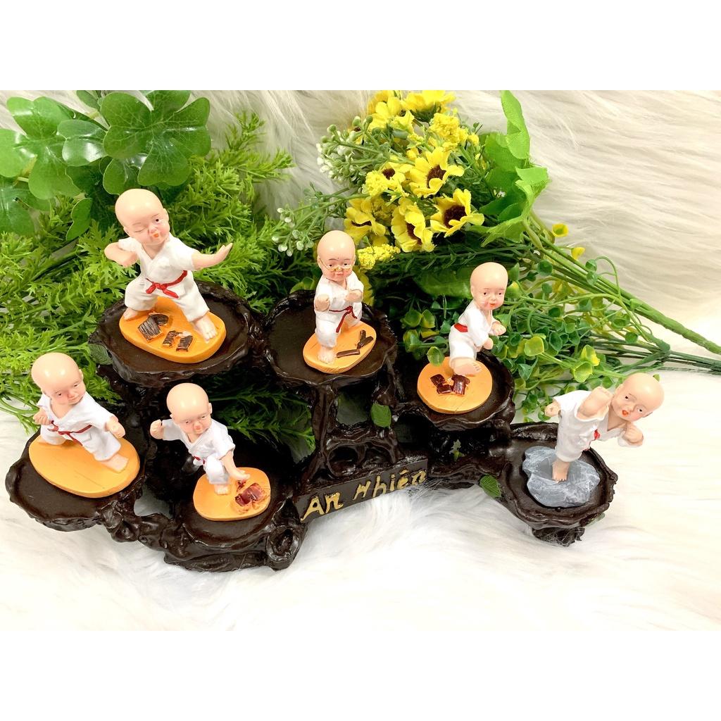 Full Set bộ 6 tượng Karate kèm đế tượng 6 chân An Nhiên