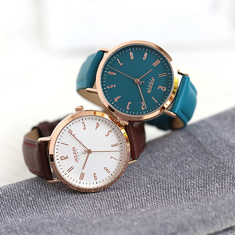 Đồng Hồ Nữ JA-1017 Julius Hàn Quốc Dây Da