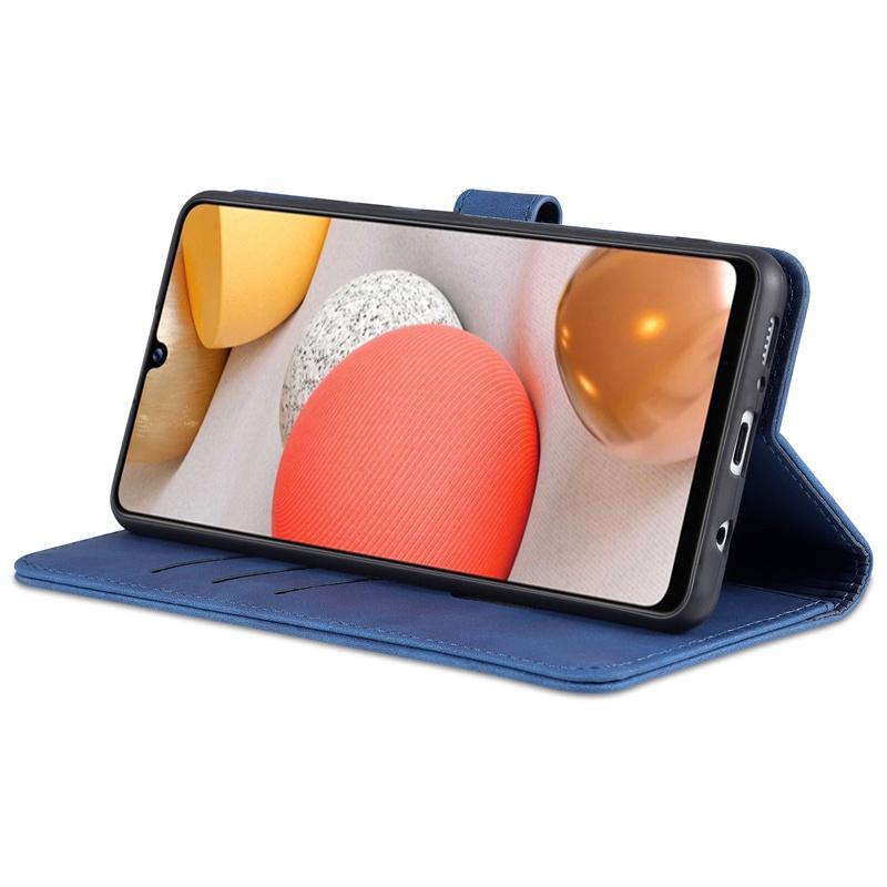 Ốp điện thoại da PU mềm kiểu ví lật có ngăn đựng thẻ cho Samsung Galaxy A22 4G A32 4G 5G A42 A82 A12 A52 A72 5G