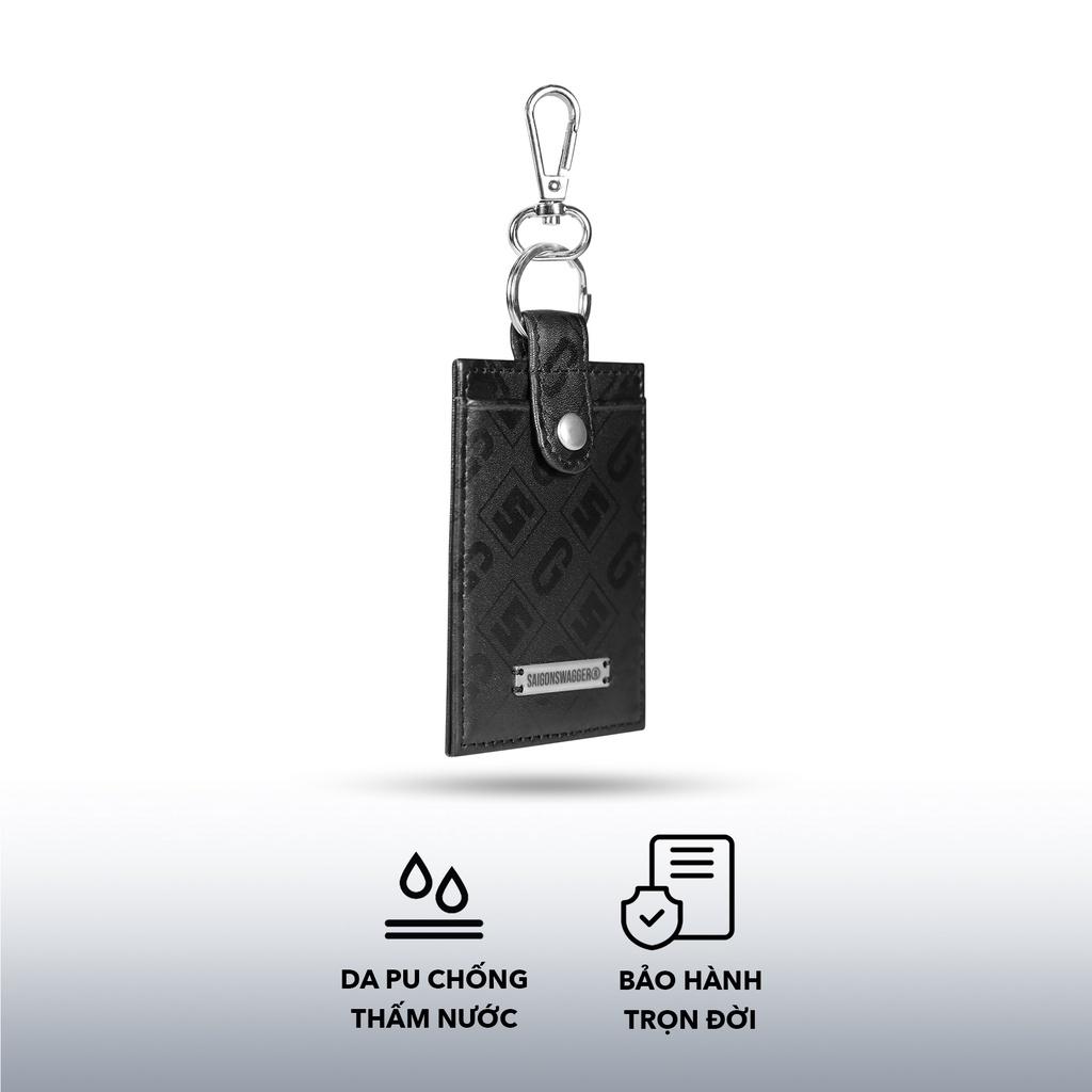 Móc Khóa Dọc Da In SAIGON SWAGGER Eclipse Card Keychain