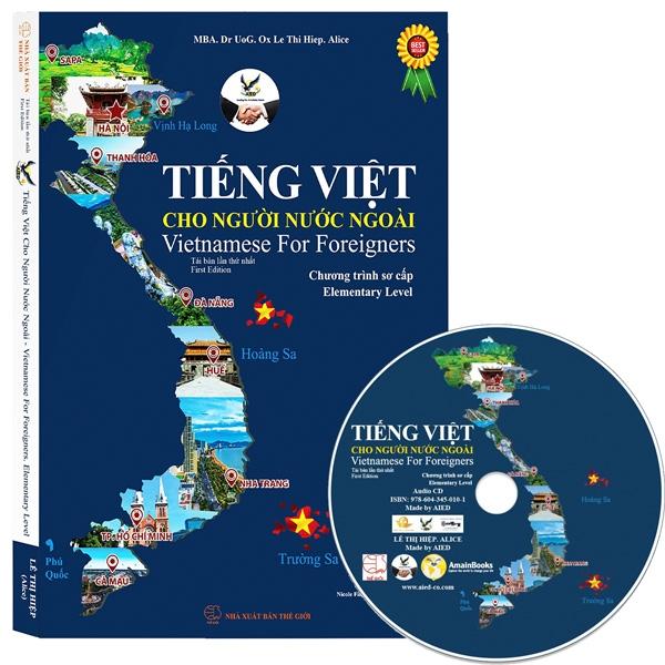 Tiếng Việt Cho Người Nước Ngoài - Chương Trình Sơ Cấp - Tái Bản Lần 1 Kèm Cd