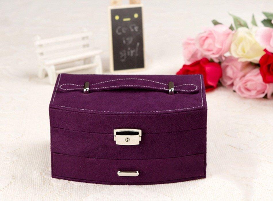 Hộp đựng đồ trang sức nhung lớn GT16